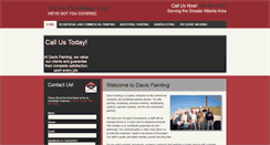Desktop Screenshot of davispaintingofathens.com